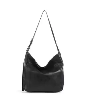 Сумка-Ведро chudy овечья натуральная l из овечьей кожи Liebeskind, черный