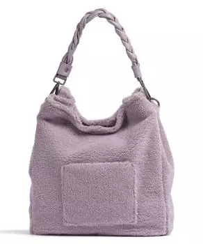 Сумка-Ведро Cuddle из полиэстера, зерненой кожи Fredsbruder, лавандовый