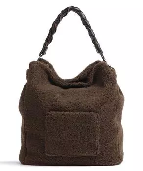 Сумка-Ведро Cuddle из полиэстера, зерненой кожи Fredsbruder, коричневый