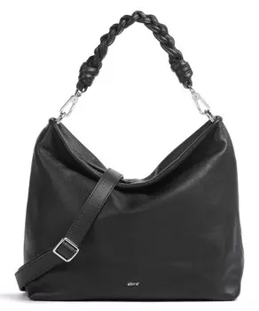 Сумка-Ведро Dalia Soley из зерненой коровьей кожи Abro, черный