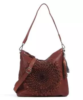 Сумка-Ведро Dorotheagasse 3 из зернистой яловой кожи. Taschendieb Wien, коричневый