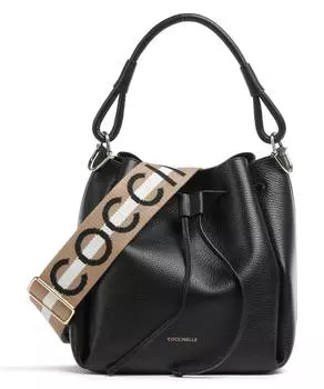 Сумка-Ведро Eclyps из зерненой кожи Coccinelle, черный