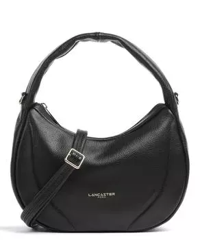 Сумка-Ведро Foulonne cerceau из зерненой коровьей кожи Lancaster, черный