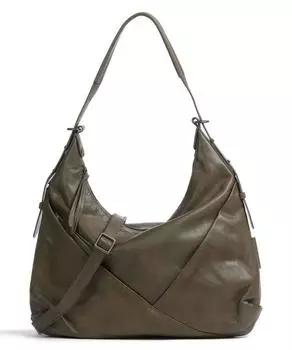 Сумка-Ведро Guerrilla Gardeners Darleen из козьей кожи Aunts & Uncles, зеленый