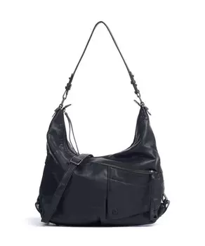 Сумка-Ведро guerrilla gardeners june из зерненой коровьей кожи Aunts & Uncles, синий