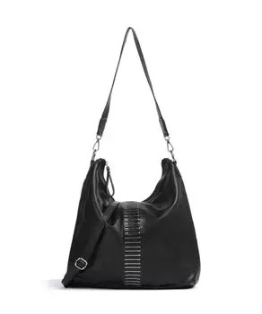 Сумка-Ведро йоханнесгассе 2 из зернистой яловой кожи Taschendieb Wien, черный