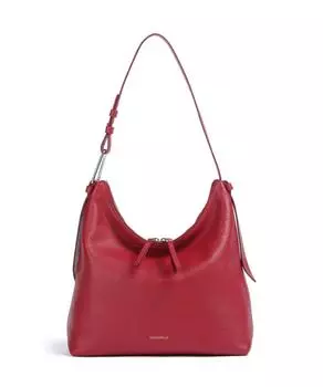 Сумка-Ведро Malory из зерненой коровьей кожи Coccinelle, красный