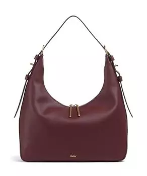 Сумка-Ведро Mindy из зернистой коровьей кожи Dkny, фиолетовый
