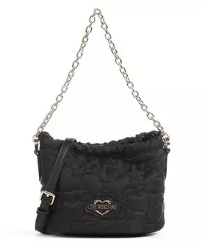 Сумка-Ведро Puffy Heart из полиэстера Love Moschino, черный