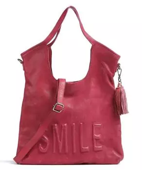 Сумка-Ведро Reconciliation Road 2 из зернистой яловой кожи Taschendieb Wien, розовый