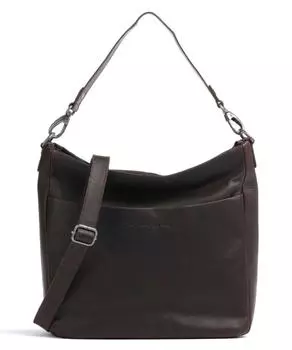 Сумка-Ведро Regina из коровьего воска из мелкозернистой кожи The Chesterfield Brand, коричневый