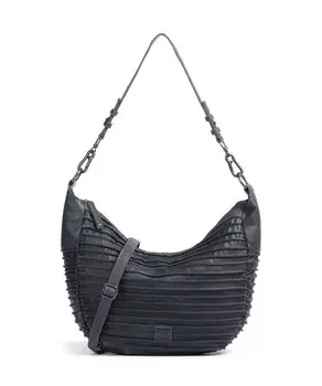 Сумка-Ведро riffel flow из зерненой кожи Fredsbruder, синий