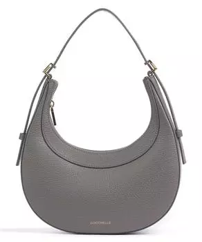 Сумка-Ведро Whisper из зерненой коровьей кожи Coccinelle, серый