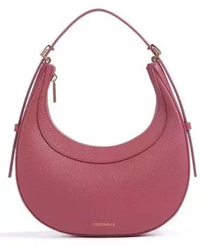 Сумка-Ведро Whisper из зерненой коровьей кожи Coccinelle, розовый