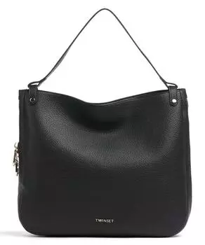 Сумка-Ведро Zip 2.0 из искусственной кожи Twinset, черный