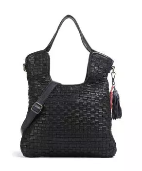 Сумка Venusweg 3 из зернистой кожи Taschendieb Wien, синий