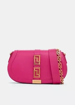 Сумка VERSACE Greca Goddess shoulder bag, розовый
