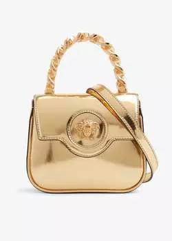 Сумка Versace La Medusa Mini, золотой