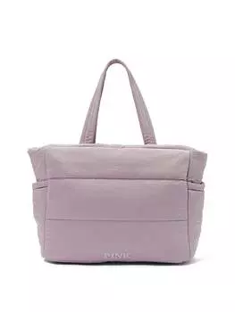 Сумка Victoria's Secret Pink Quilted Puffer Tote, сиреневый