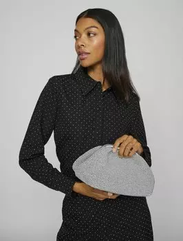 Сумка VILA, серебристый