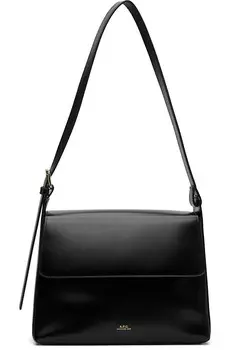 Сумка Virginie с клапаном A.P.C., цвет noir