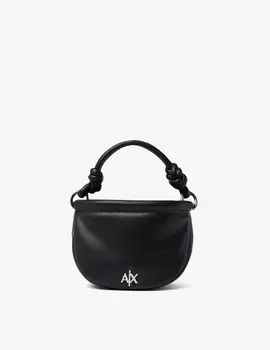 Сумка в форме полумесяца S Armani Exchange, черный