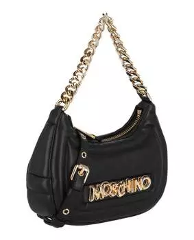 Сумка в форме полумесяца с воздушными шарами Moschino, цвет Fantasy Print Black