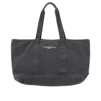 Сумка washed canvas tote bag Thisisneverthat, черный