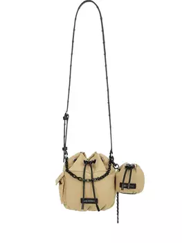 Сумка We11done Dumpling mini bag, нейтральный