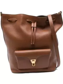 Сумка-ведро Beat Generation среднего размера Coccinelle, коричневый