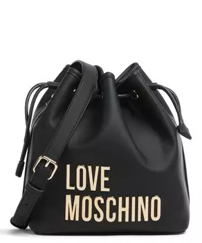 Сумка-ведро Bold Love из искусственной кожи Love Moschino, черный