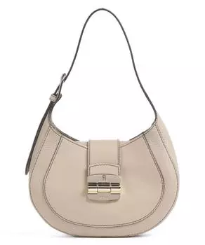 Сумка-ведро Club 2 S из зерненой кожи Furla, бежевый