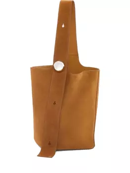 Сумка-ведро для гальки LOEWE, коричневый