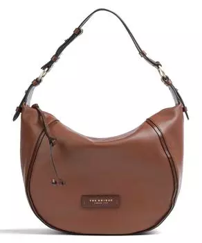 Сумка-ведро Domitilla из зернистой яловой кожи. The Bridge, коричневый