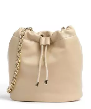 Сумка-ведро Emmy 19 из овчины Lauren Ralph Lauren, бежевый