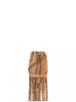 Сумка-ведро Jimmy Choo Bon Bon, коричневый