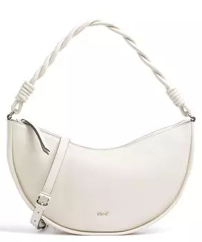 Сумка-ведро Kavir Moon из зернистой яловой кожи Abro, бежевый