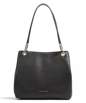 Сумка-ведро Kensington из зерненой коровьей кожи Michael Kors, черный