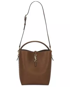 Сумка-ведро Le 37 Saint Laurent, цвет Wood Brown