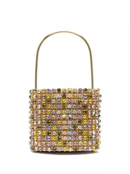 Сумка-ведро Les Nuances с кристаллами Vanina, золотистый