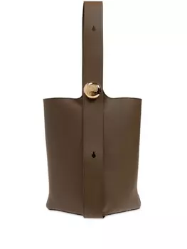 Сумка-ведро LOEWE Pebble, коричневый