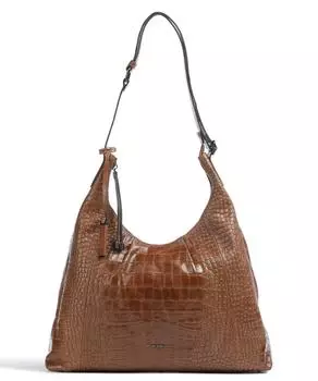 Сумка-ведро Mara River из тисненой воловьей кожи Picard, коричневый