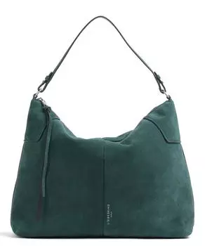 Сумка-ведро Mila Hydro L из матовой кожи Liebeskind, зеленый