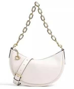 Сумка-ведро Mira из мелкозернистой кожи Coach, белый