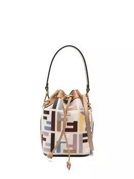 Сумка-ведро Mon Tresor FENDI, нейтральный цвет