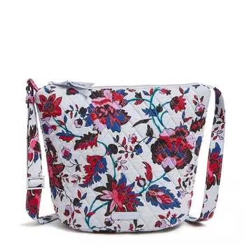 Сумка-ведро Outlet сумка через плечо Vera Bradley, цвет vineyard floral
