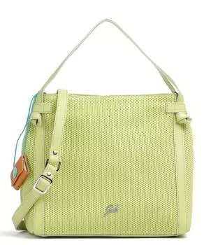 Сумка-ведро Paola M из телячьей кожи Gabs, зеленый