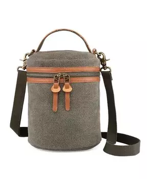 Сумка-ведро Pine Hill Canvas TSD BRAND, зеленый