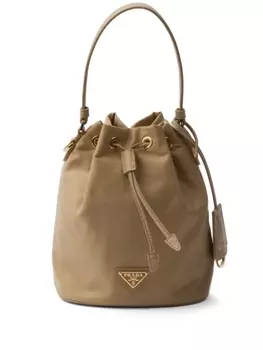 Сумка-ведро Prada Re-Edition 1978, серый