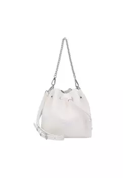 Сумка-ведро Pur & Element City кожаная 20 см LANCASTER, цвет Ecru Cha